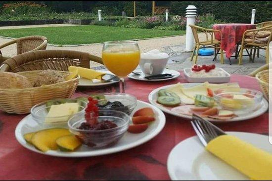 Rosengartencafe in der Pomologie