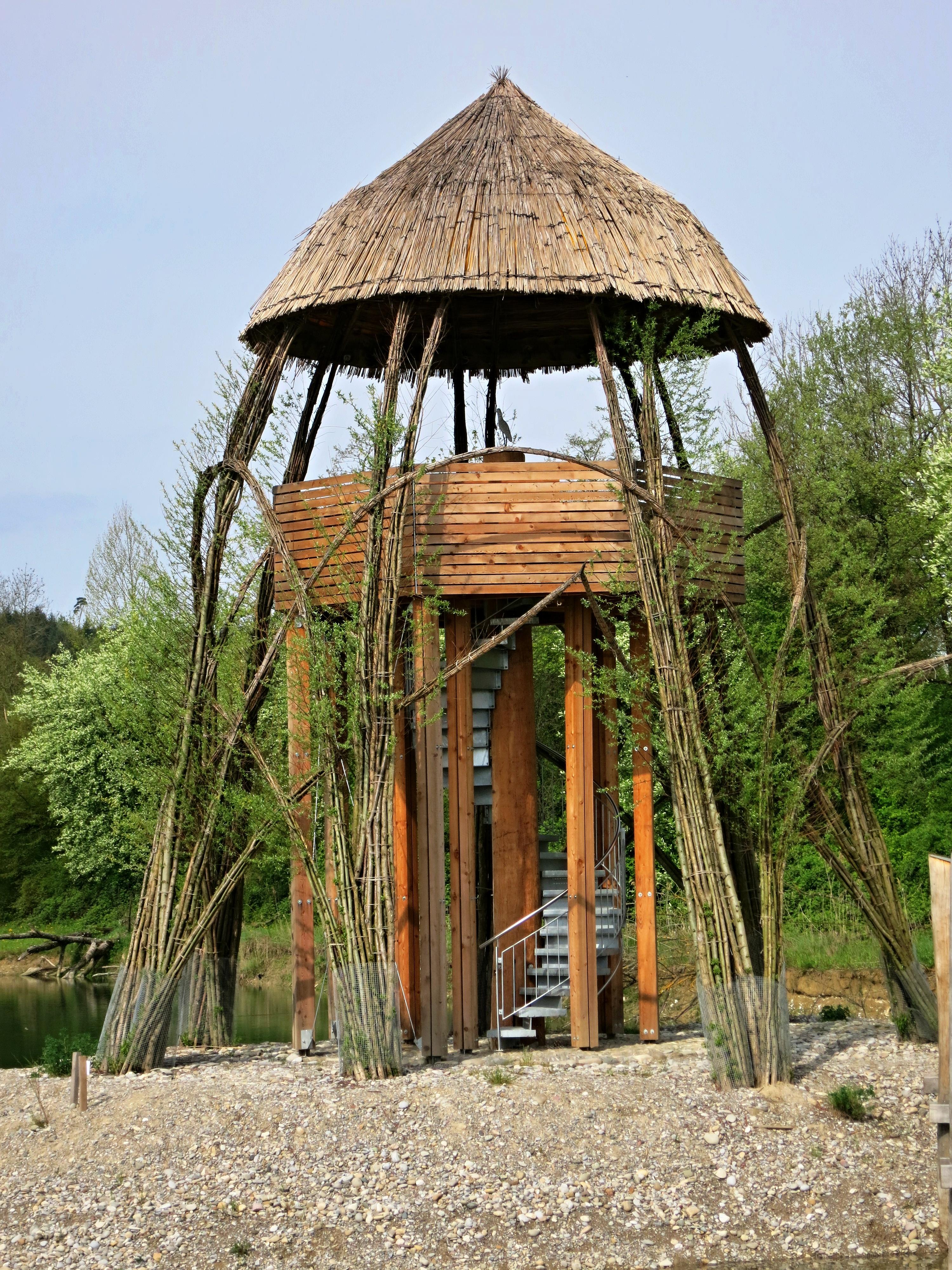 Beobachtungsturm Chly Rhy Auen